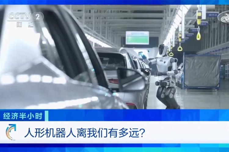 中央电视台《经济半小时》栏目对ag凯发旗舰厅机器人的专题报道